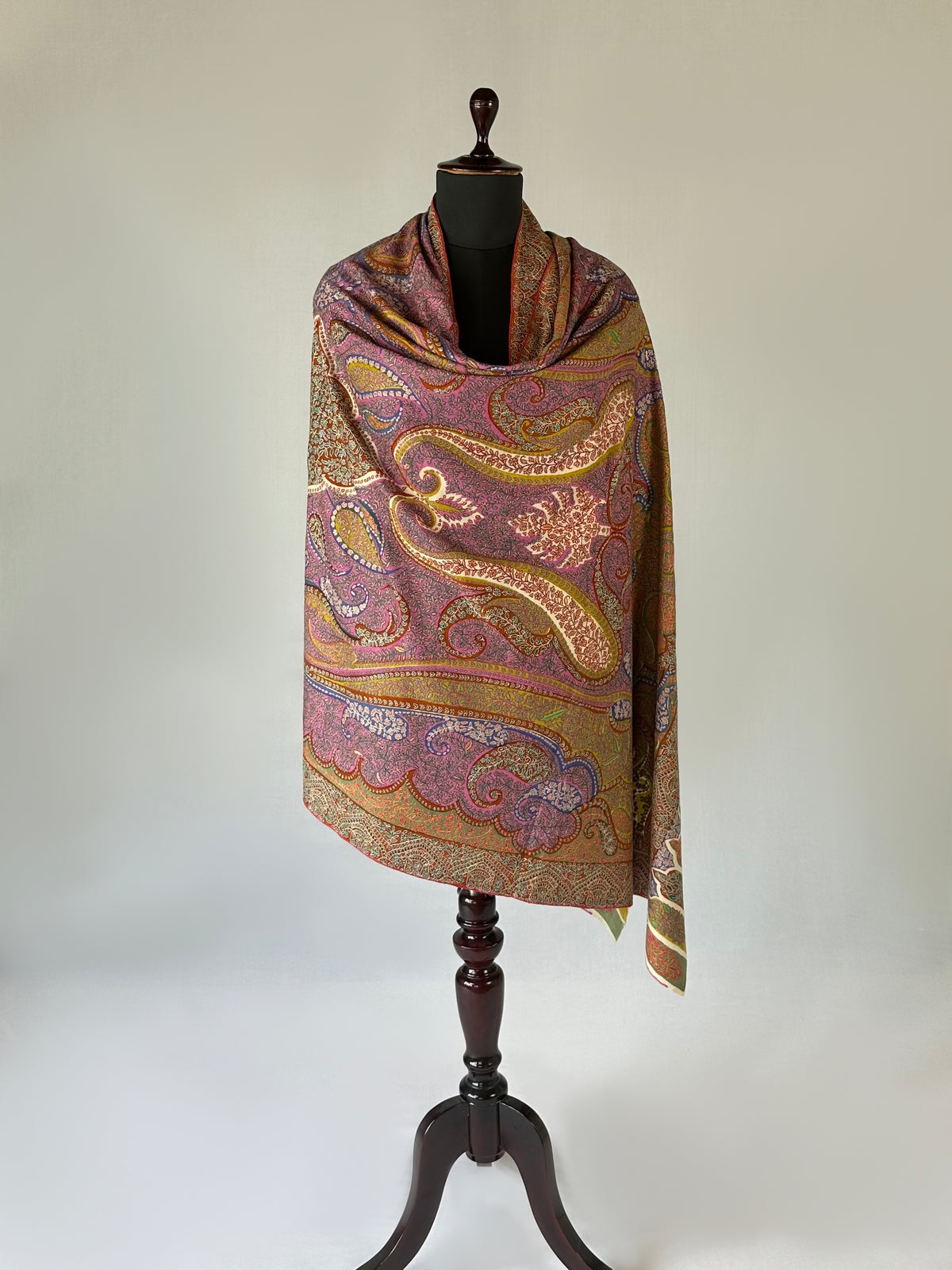 Pashmina Handloom Kashmiri Kalamkari Shawl