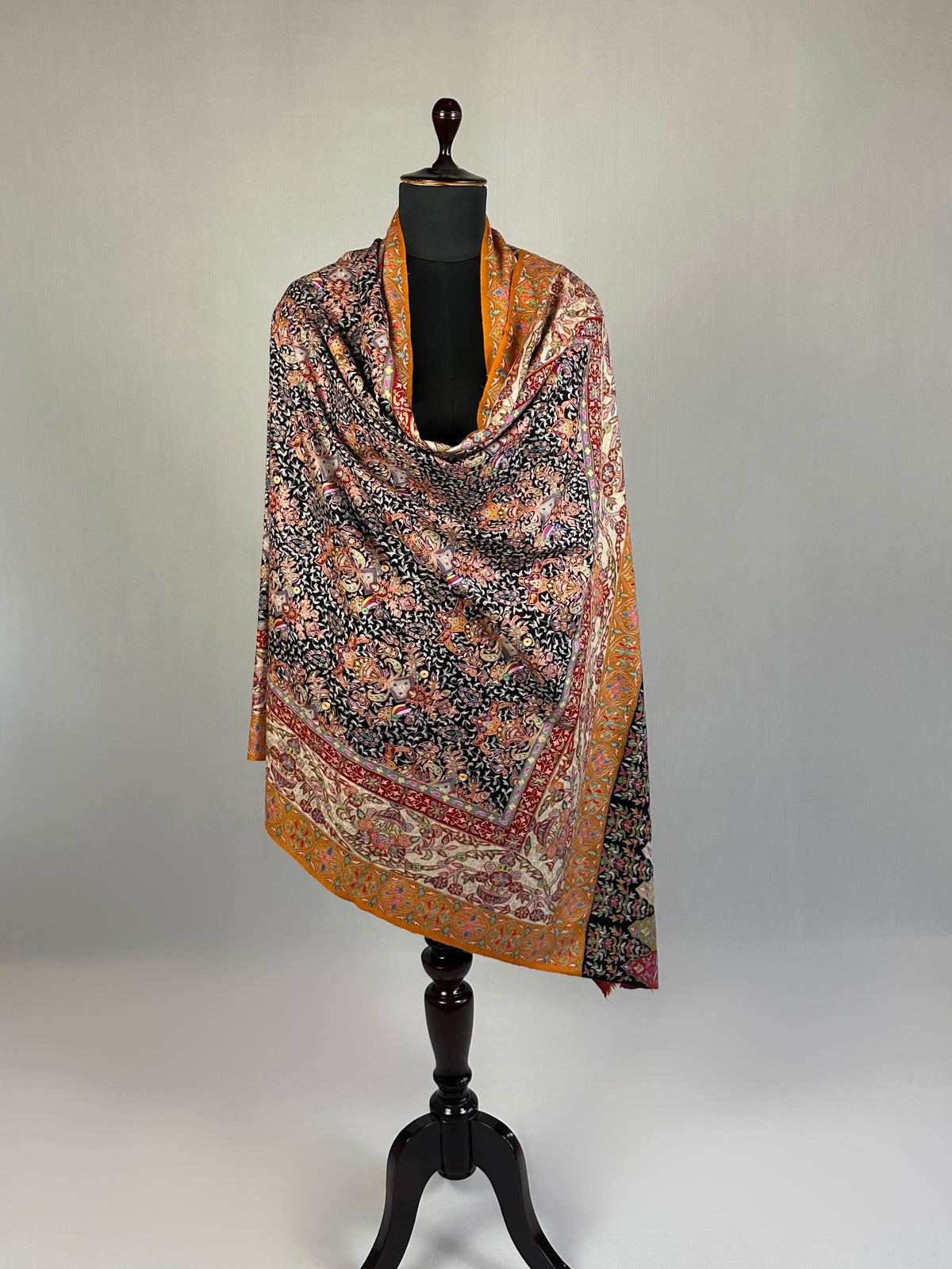 Pashmina Handloom Kalamkari Shawl