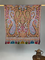 Pashmina Handloom Kashmiri Kalamkari Shawl