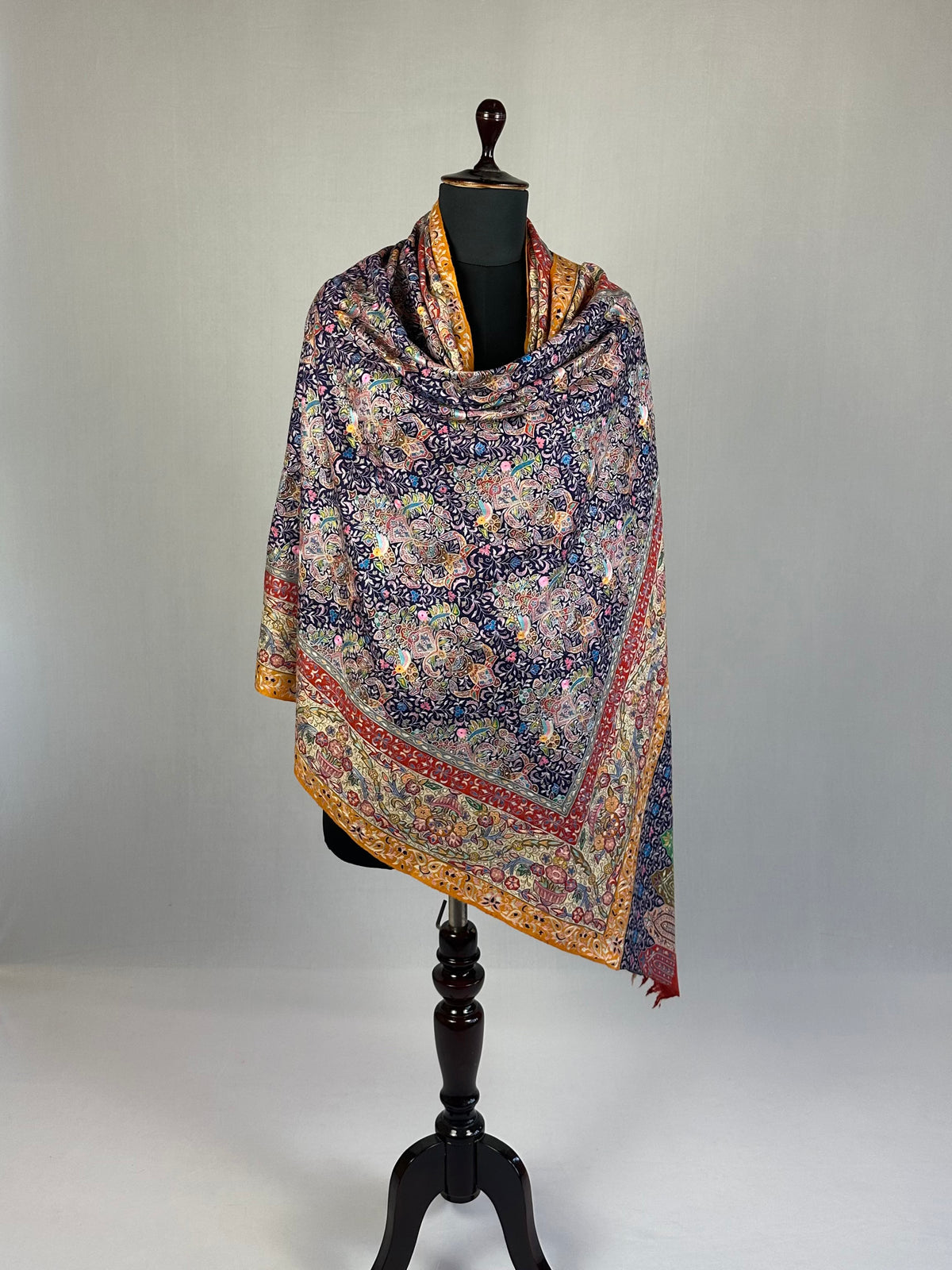 Pashmina Handloom Kalamkari Shawl