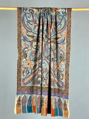 Pashmina Handloom Kashmiri Kalamkari Shawl