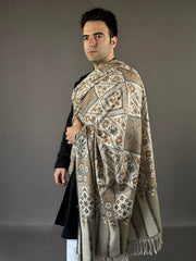 Pashmina Men's Handloom Kani Shawl