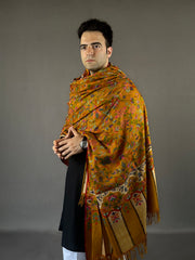 Pashmina Men's Handloom Kani Shawl