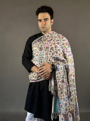 Pashmina Men's Handloom Kani Shawl