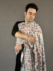 Pashmina Men's Handloom Kani Shawl