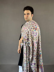 Pashmina Men's Handloom Kani Shawl