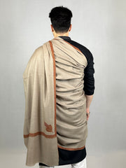 Pashmina Men's Handloom Sozni Shawl