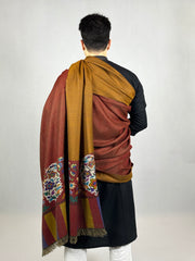 Pashmina Men's Handloom Kani Shawl