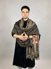 Pashmina Men's Handloom Kani Shawl