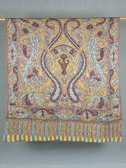 Pashmina Men's Handloom Kashmiri Kalamkari Shawl