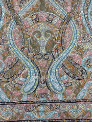 Pashmina Men's Handloom Kashmiri Kalamkari Shawl