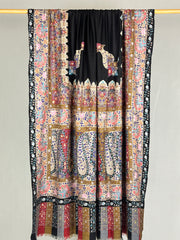 Pashmina Men's Handloom Kalamkari Shawl