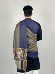 Pashmina Men's Handloom Kani Shawl