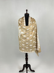 Pashmina Handloom Paper Mache'-Tilla Shawl