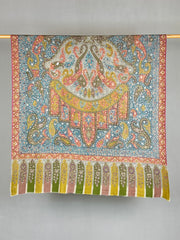 Pashmina Handloom Kalamkari Shawl