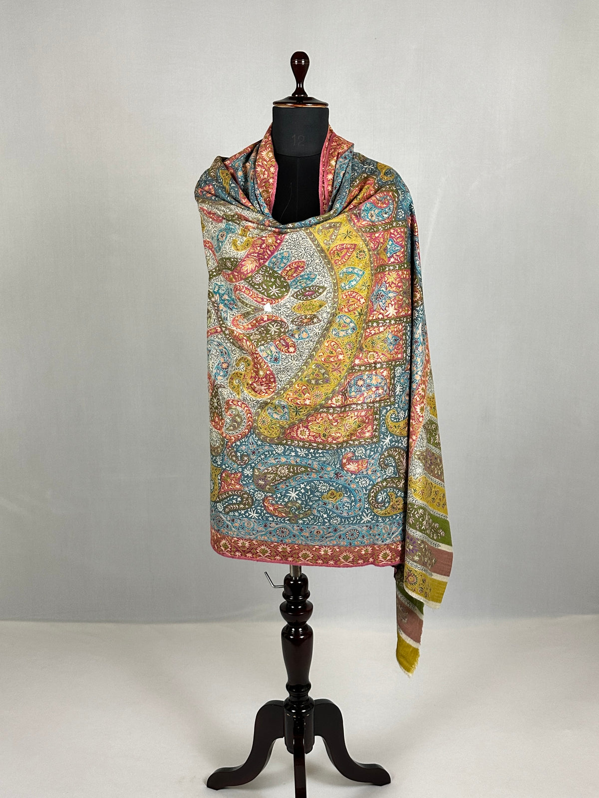 Pashmina Handloom Kalamkari Shawl