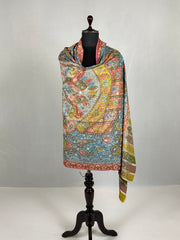 Pashmina Handloom Kalamkari Shawl