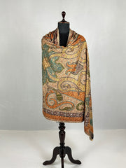 Pashmina Handloom Kalamkari Shawl