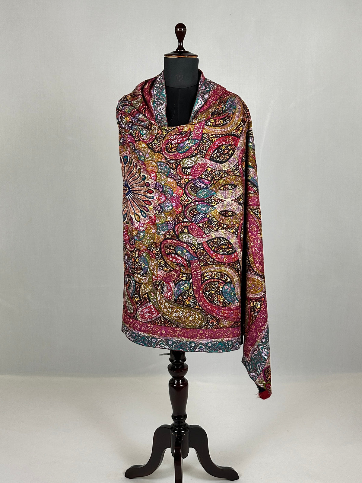 Pashmina Handloom Kashmiri Kalamkari Shawl