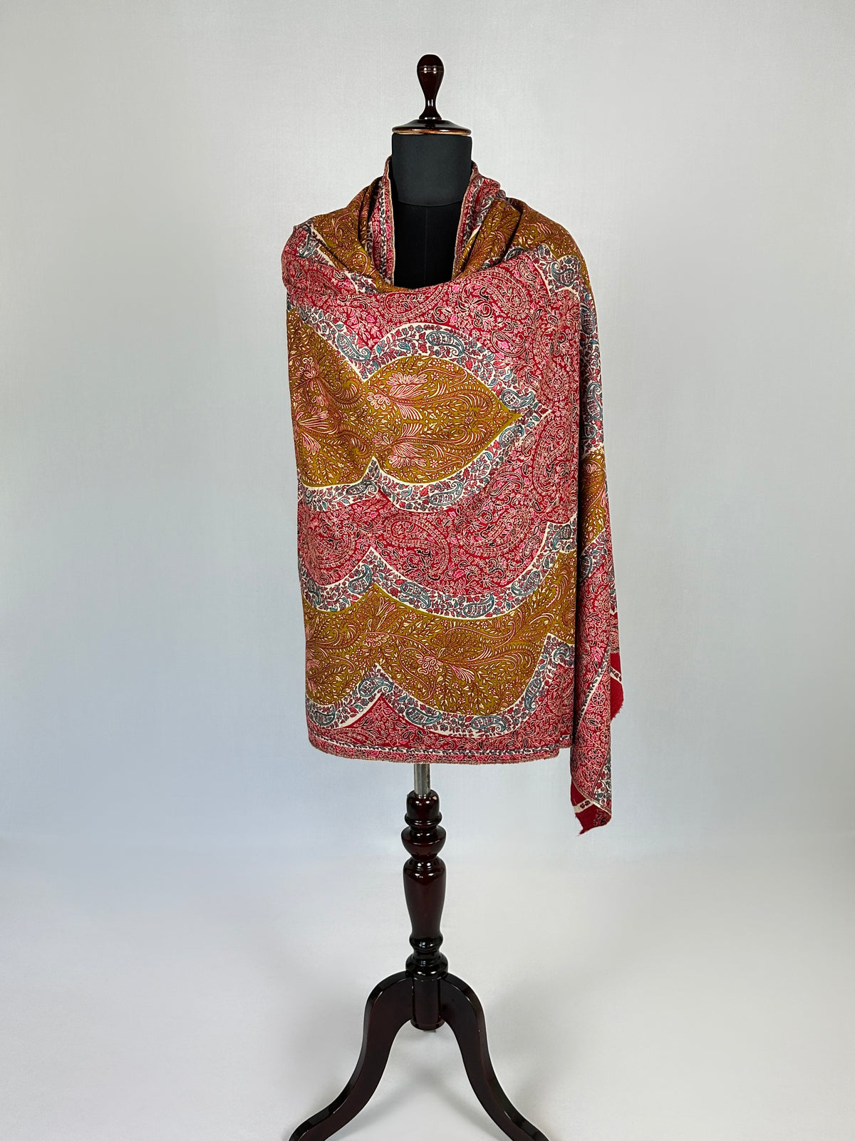 Pashmina Handloom Kashmiri Kalamkari Shawl