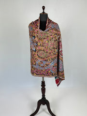 Pashmina Handloom Kashmiri Kalamkari Shawl