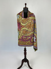 Pashmina Handloom Kashmiri Kalamkari Shawl