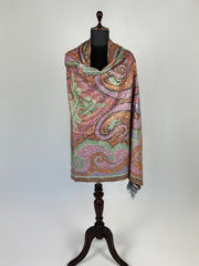 Pashmina Handloom Kashmiri Kalamkari Shawl