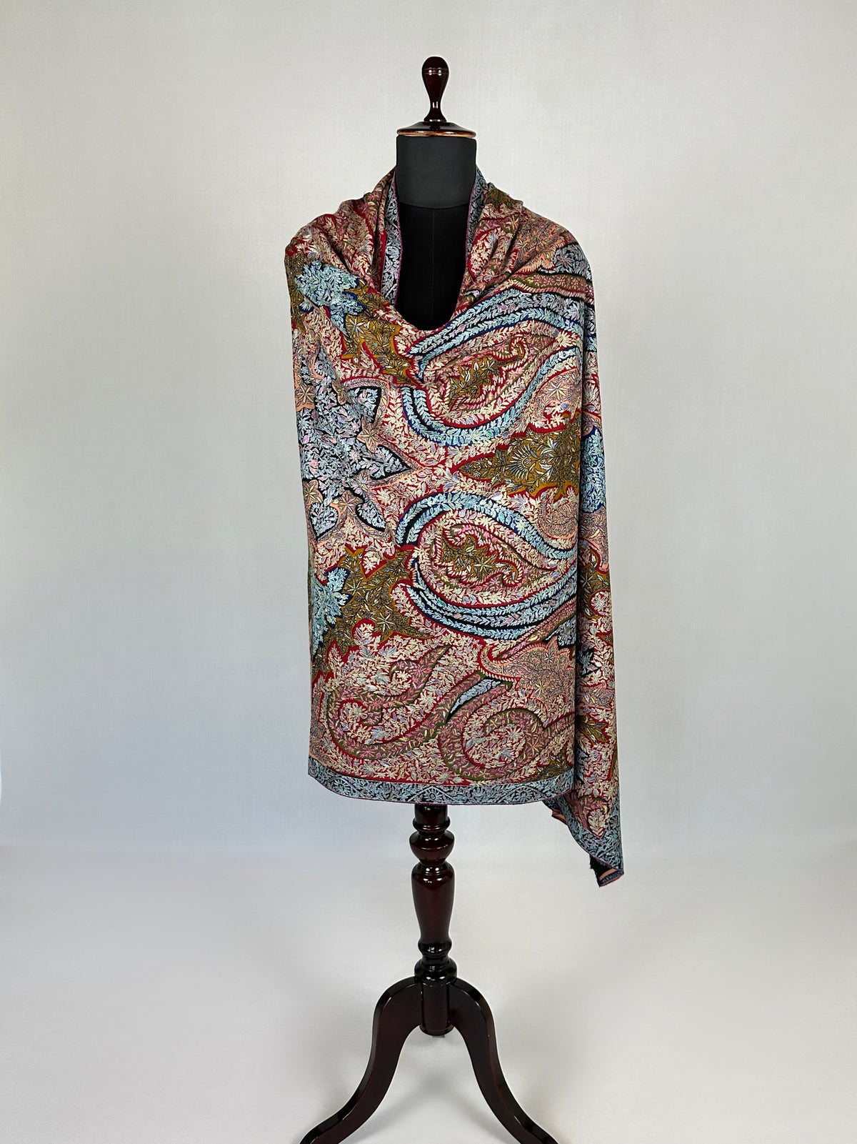 Pashmina Handloom Kashmiri Kalamkari Shawl